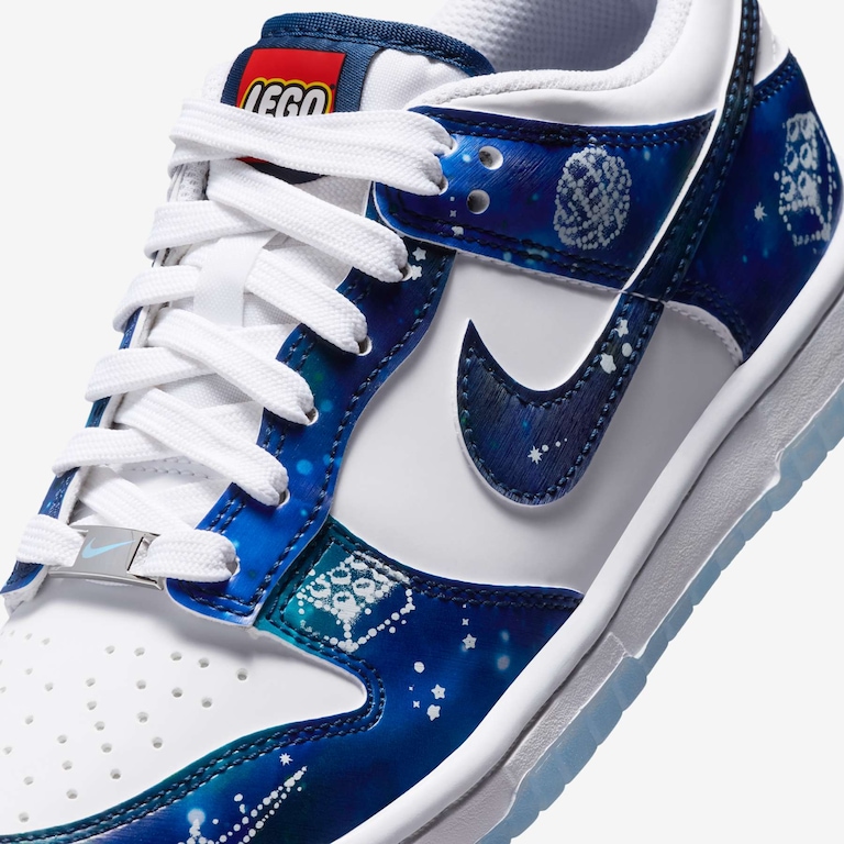 Tênis Nike Dunk Low x LEGO® Collection Infantil - Foto 7