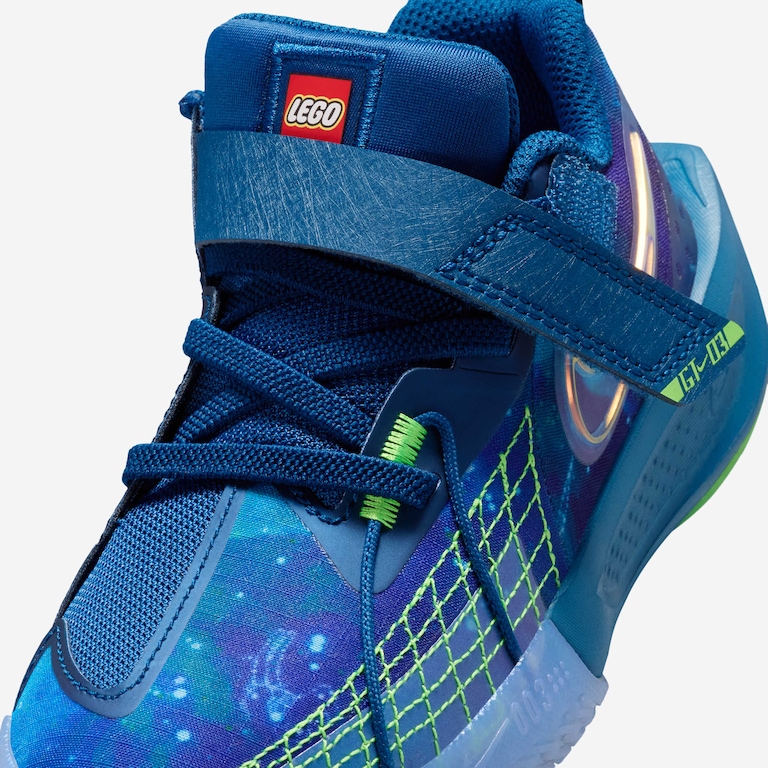 Tênis Nike LEGO® GT Cut 3 OxO Infantil - Foto 7