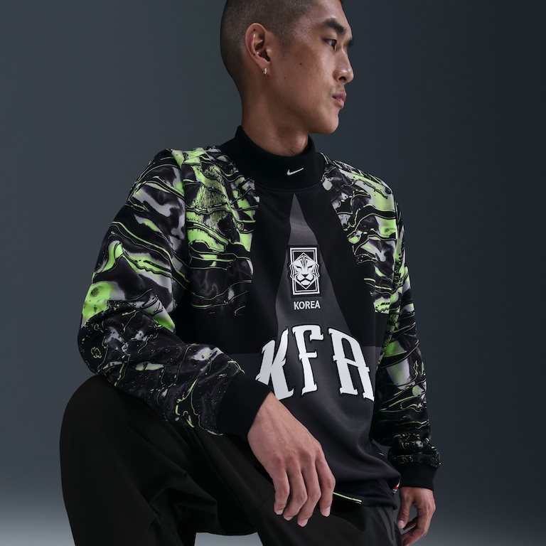 Camisa de Goleiro Coreia Manga Longa 2025/26 Nike Masculina - Foto 3