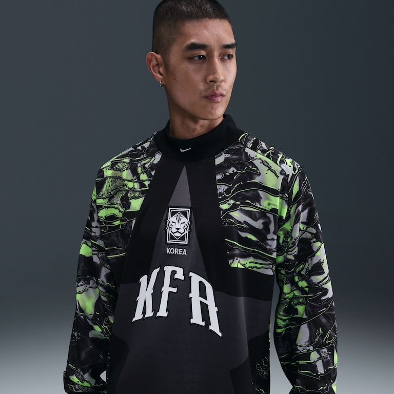 Camisa de Goleiro Coreia Manga Longa 2025/26 Nike Masculina - Foto 2