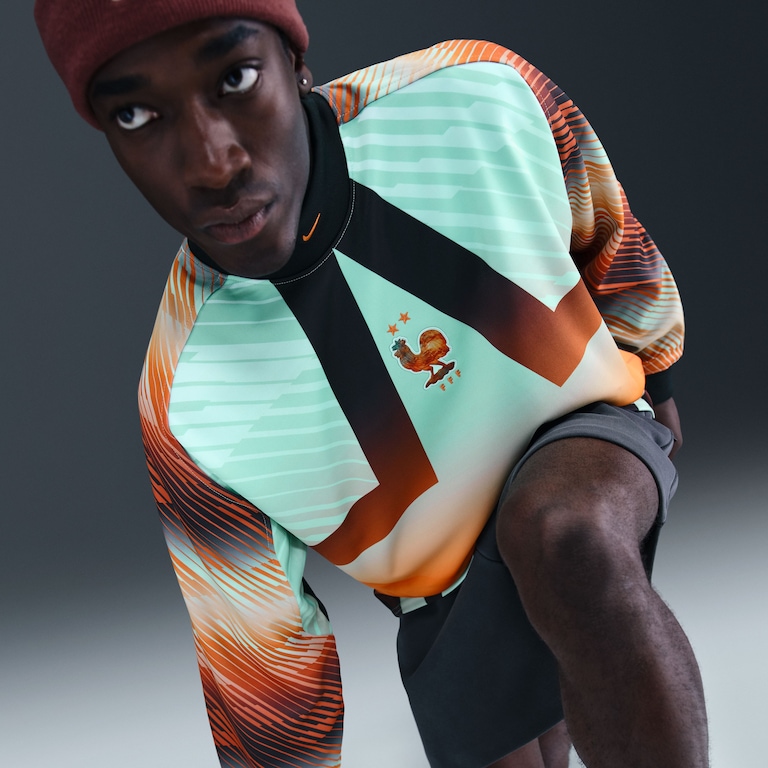 Camisa de Goleiro França Manga Longa 2025/26 Nike Masculina - Foto 2