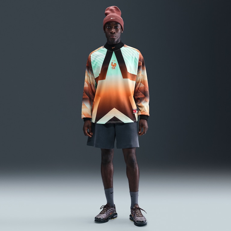 Camisa de Goleiro França Manga Longa 2025/26 Nike Masculina - Foto 3