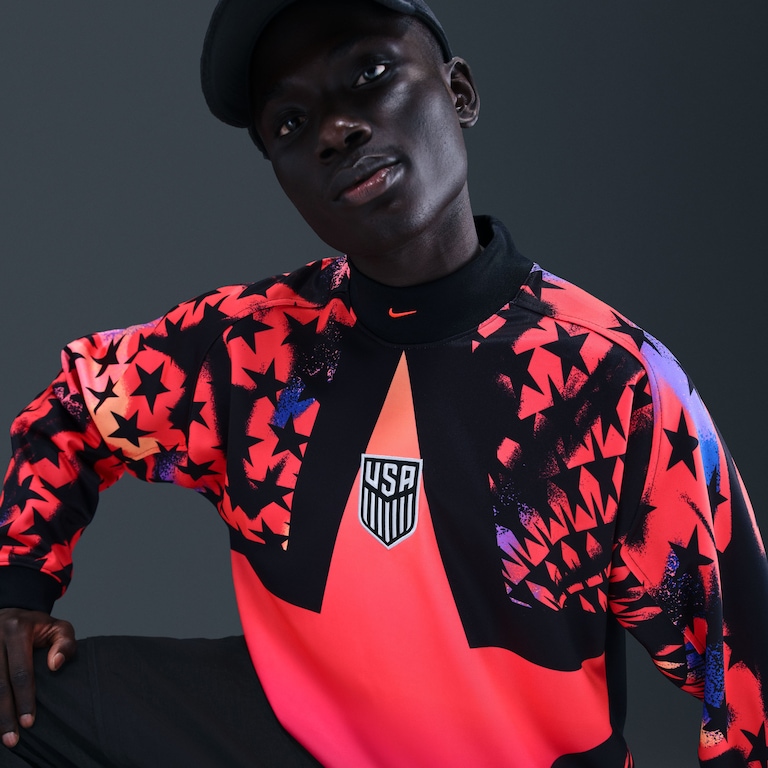 Camiseta de Goleiro Estados Unidos Manga Longa Nike 2025/26 Masculina - Foto 2