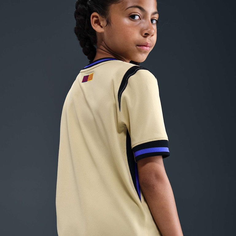 Camisa Barcelona Nike II 2025/26 Torcedor Pro Infantil - Foto 2