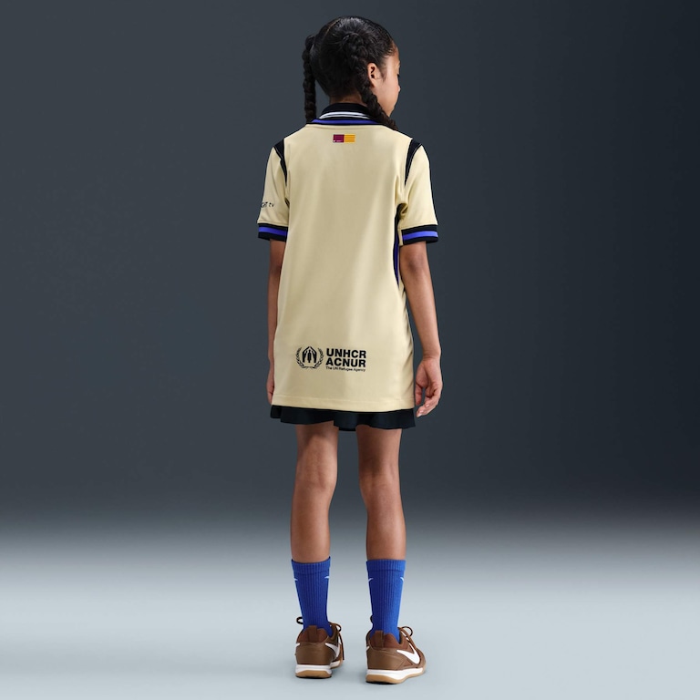 Camisa Barcelona Nike II 2025/26 Torcedor Pro Infantil - Foto 5