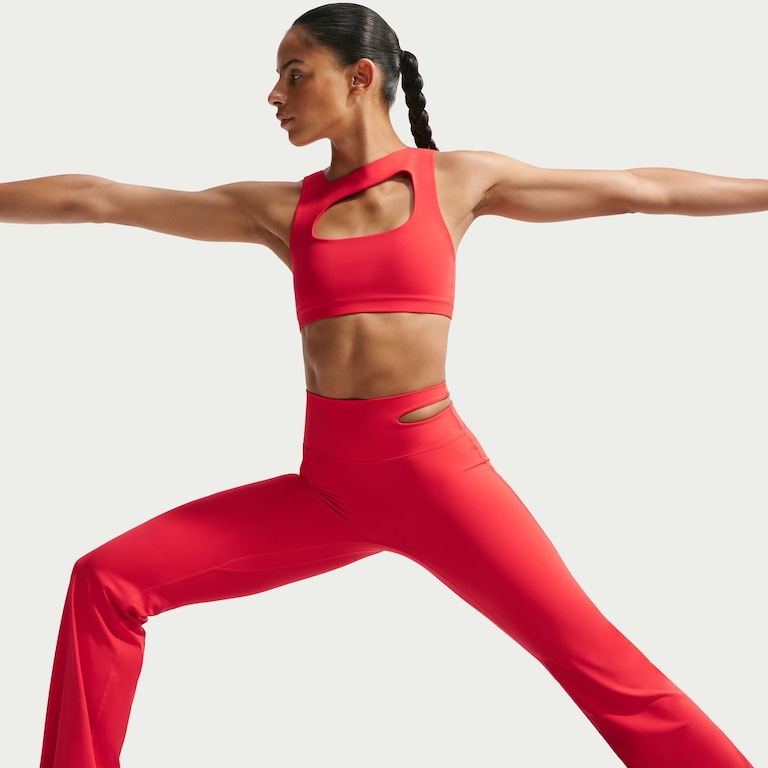 Calça Dri-FIT Nike Zenvy Flare Feminina - Foto 4