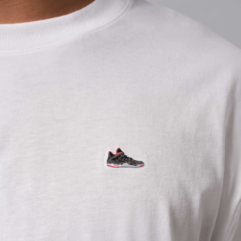 Camiseta Jordan Sneaker Patch Masculina - Foto 4