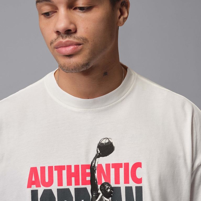 Camiseta Jordan Reissue Worldwide Oversized Masculina - Foto 3