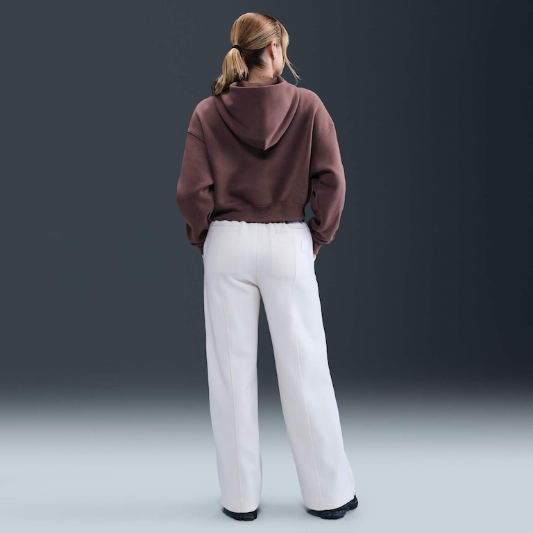 Blusão Cropped Nike Sportswear Phoenix Fleece Oversized Feminino - Foto 5