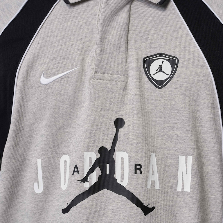 Camisa Polo Jordan Manga Longa Masculina - Foto 4
