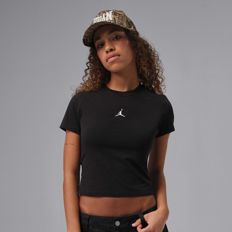 Camiseta Jordan Brooklyn Essentials Feminina