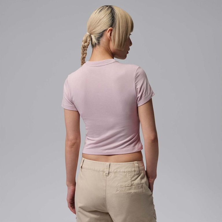 Camiseta Jordan Brooklyn Essentials Feminina - Foto 2
