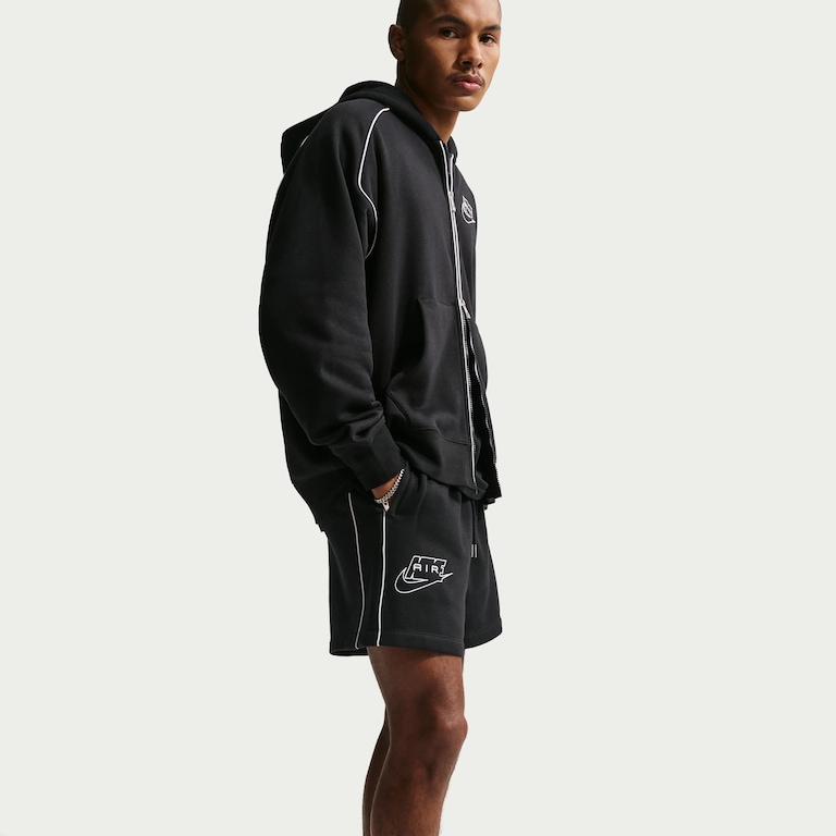 Shorts Nike Air Basquete Fleece Masculino - Foto 4