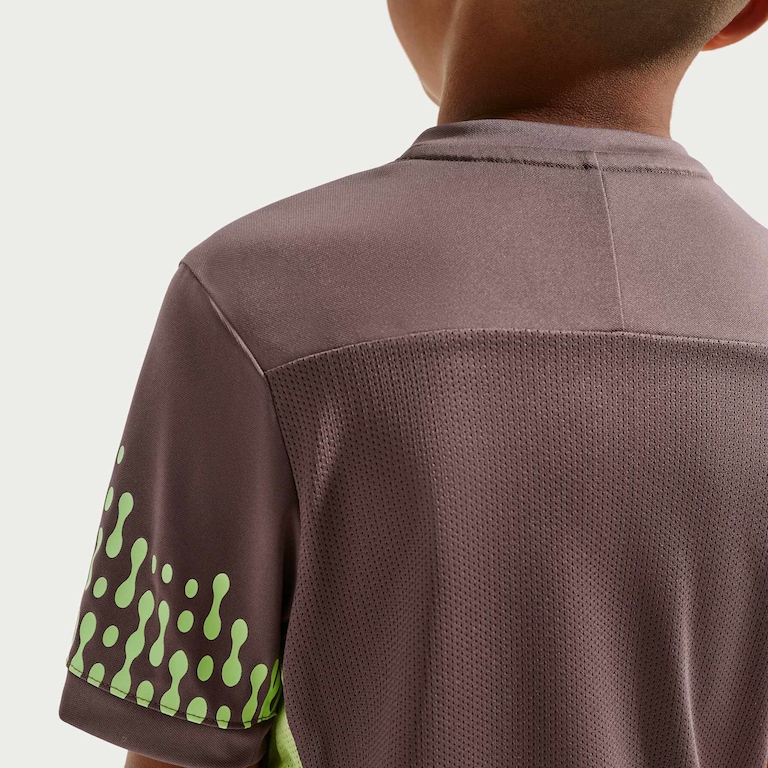 Camiseta Kyllian Mbappé Nike Academy 25 Infantil - Foto 5
