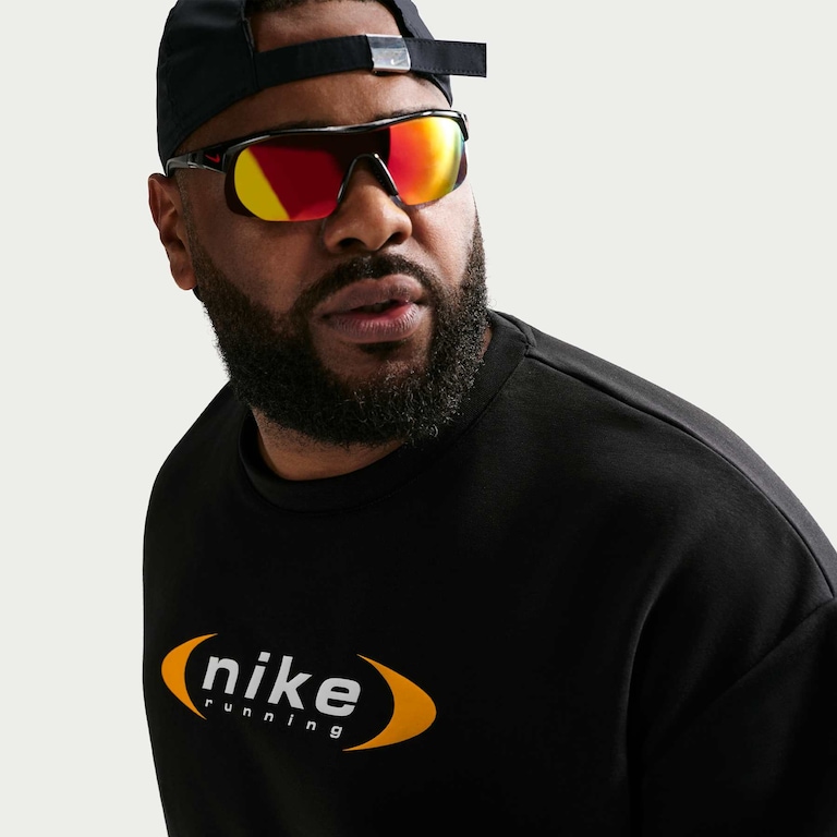 Blusão Nike Running Retro Fleece Masculino - Foto 9