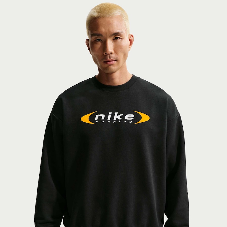 Blusão Nike Running Retro Fleece Masculino - Foto 1