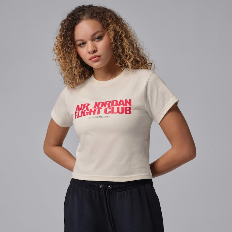 Camiseta Jordan Air Flight Club Feminina - Foto 1
