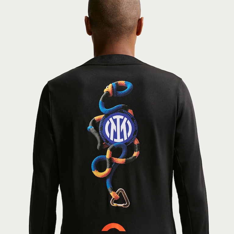Camisa Inter de Milão Manga Longa Nike ACG 2026/27 Pré-Jogo Masculina SE - Foto 5