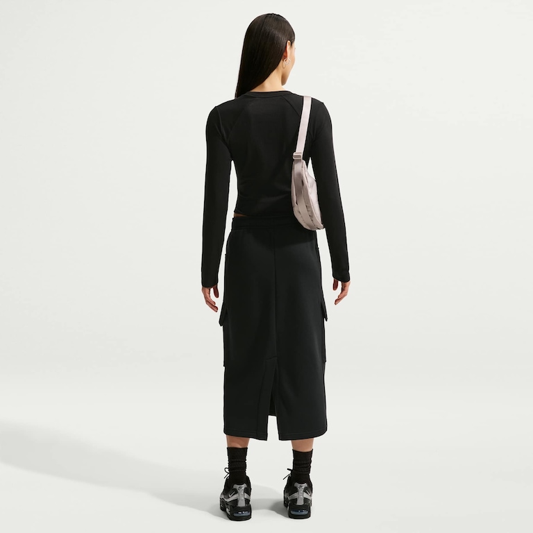 Camiseta Nike Sportswear Chill Knit Manga Longa Feminina - Foto 5