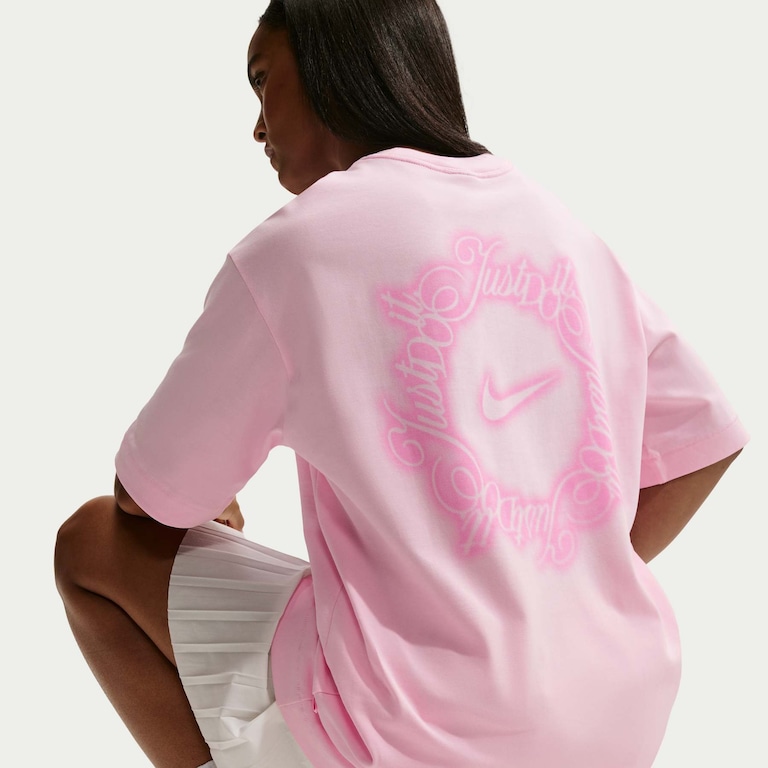 Camiseta Nike Sportswear JDI Oversized Feminina - Foto 4