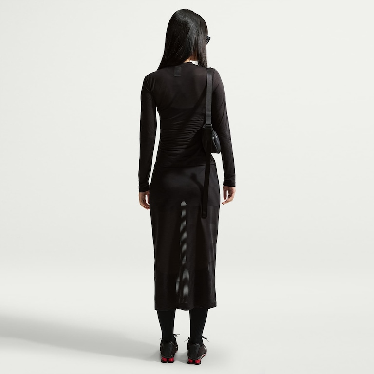 Camiseta Nike Sportswear Sheer Manga Longa Feminina - Foto 5