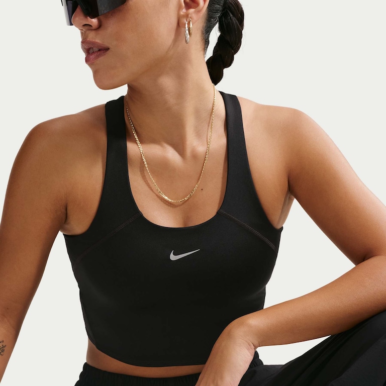 Regata Cropped Dri-FIT Nike Tempo Feminina - Foto 3