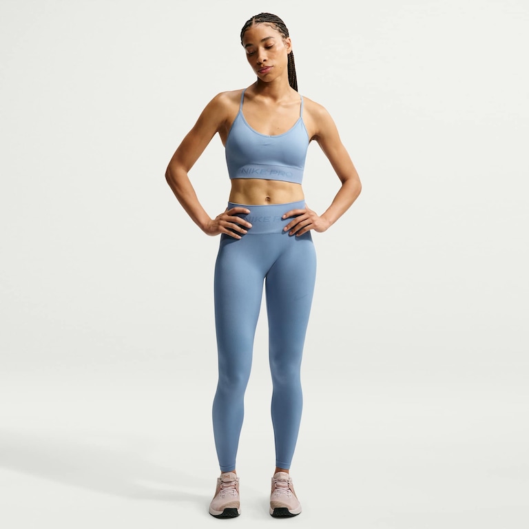 Top Dri-FIT Nike Pro Seamless Feminino - Foto 4