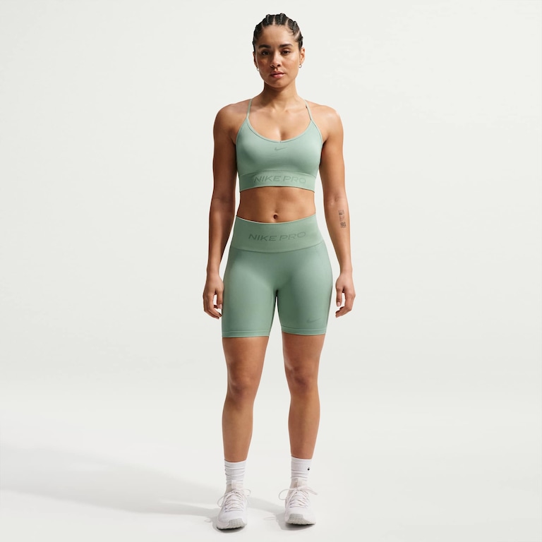 Top Dri-FIT Nike Pro Seamless Feminino - Foto 4