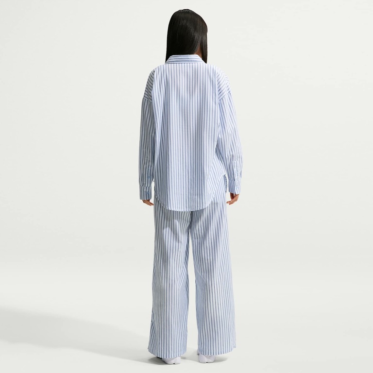 Camisa Nike Sportswear Woven Manga Longa Feminina - Foto 5