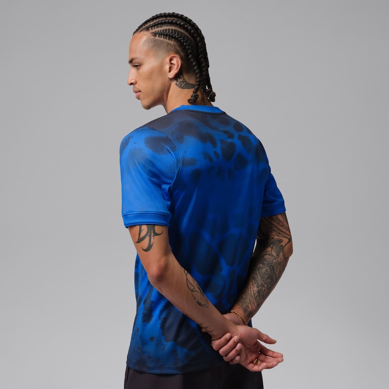 Camiseta Brasil Jordan Academy Pro Pré-Jogo Masculina - Foto 2