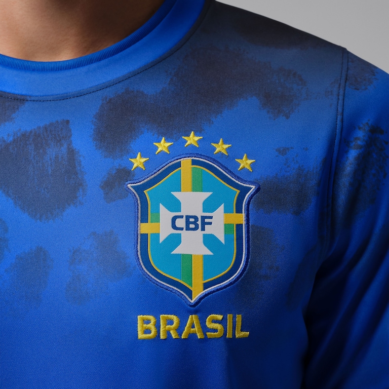 Camiseta Brasil Jordan Academy Pro Pré-Jogo Masculina - Foto 8