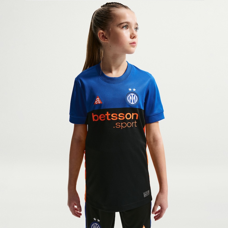 Camisa Inter de Milão Nike ACG 2026/27 Torcedor Pro Infantil SE - Foto 1