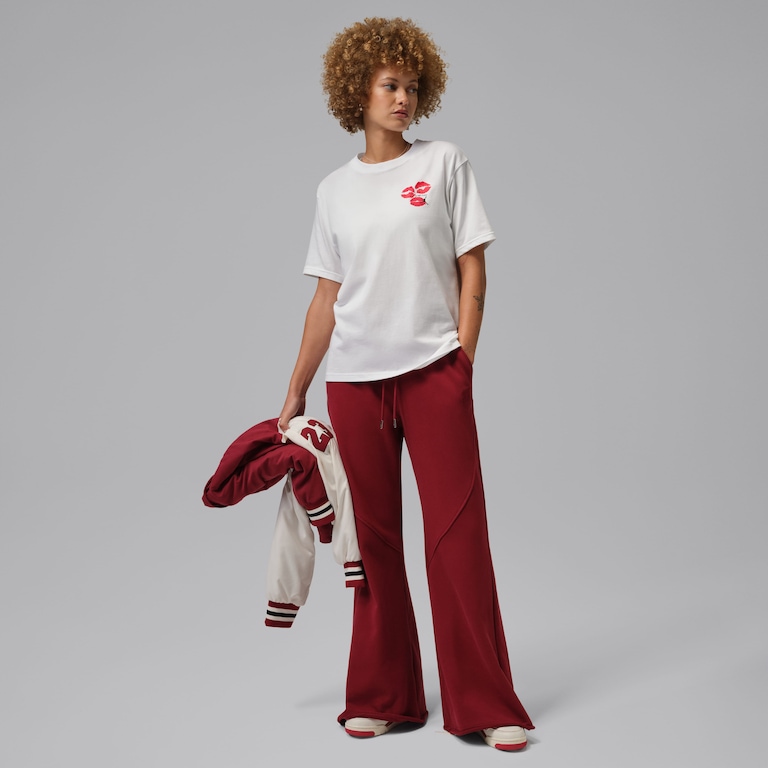 Camiseta Jordan Flight Kiss Feminina - Foto 5