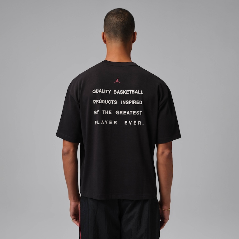 Camiseta Jordan Flight Script Boxy Masculina - Foto 2