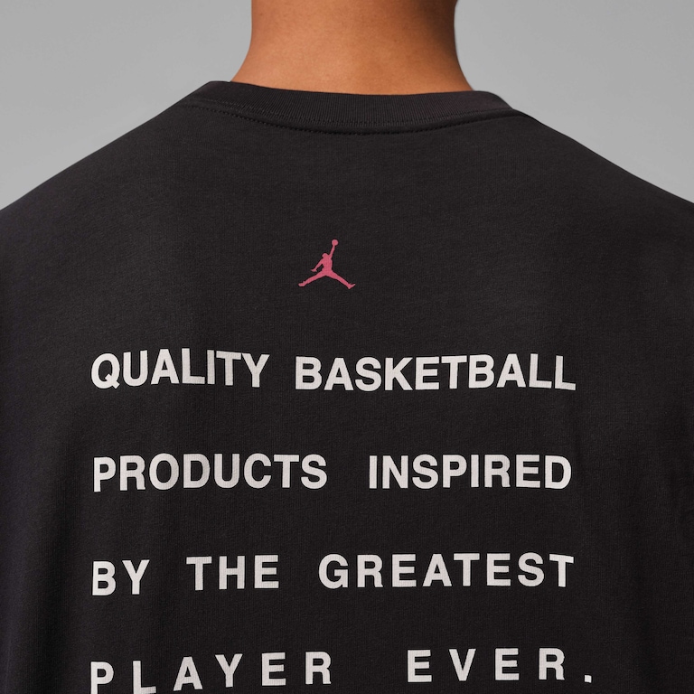 Camiseta Jordan Flight Script Boxy Masculina - Foto 4