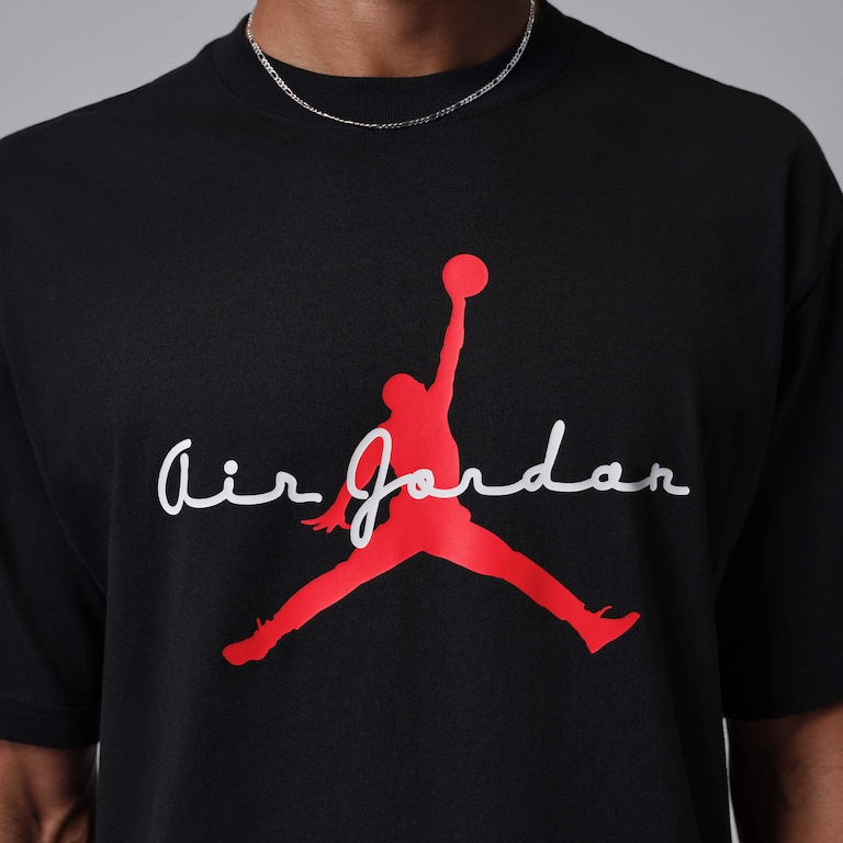 Camiseta Jordan Break Essentials 85 Masculina - Foto 4