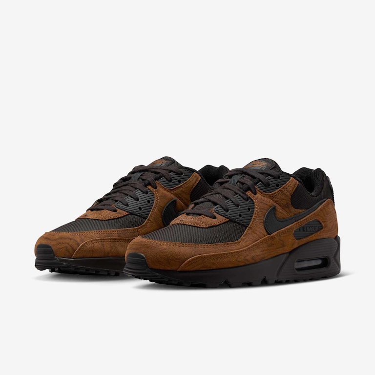 Tenis Nike Air Max 90 Premium Masculino - Foto 5