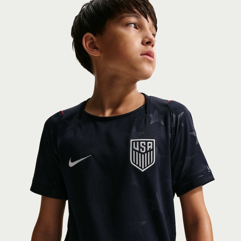 Camisa Estados Unidos Nike II 2026/27 Torcedor Pro Infantil - Foto 3