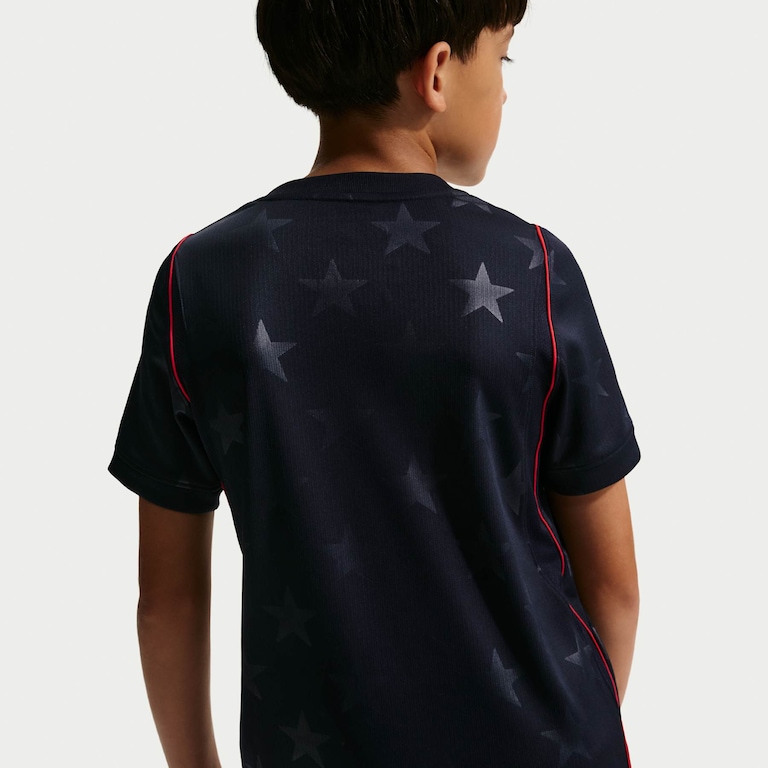 Camisa Estados Unidos Nike II 2026/27 Torcedor Pro Infantil - Foto 5