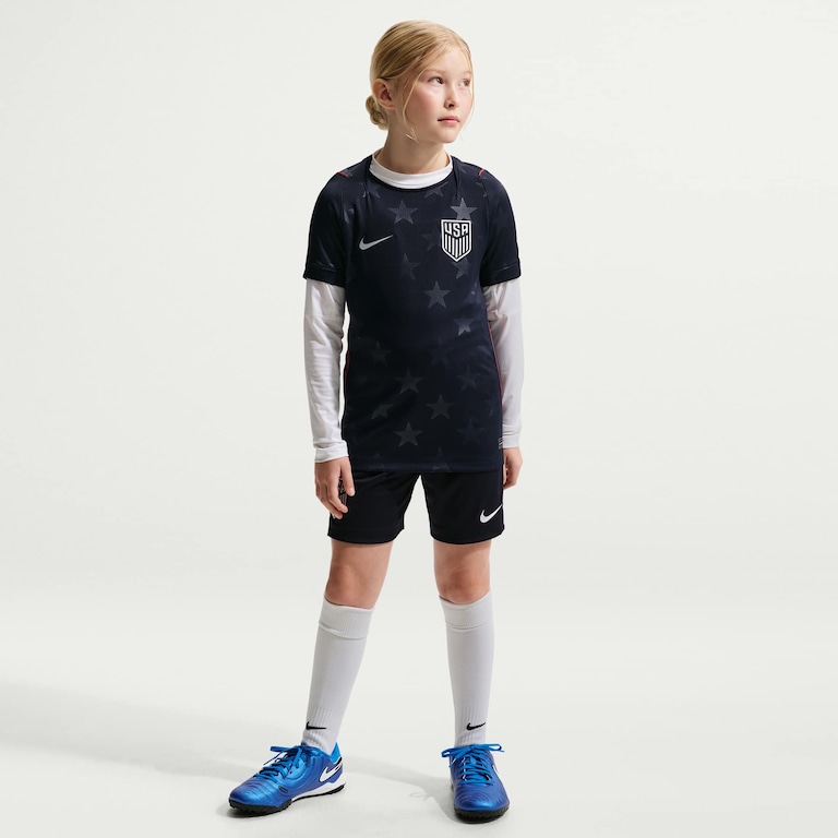 Camisa Estados Unidos Nike II 2026/27 Torcedor Pro Infantil - Foto 6