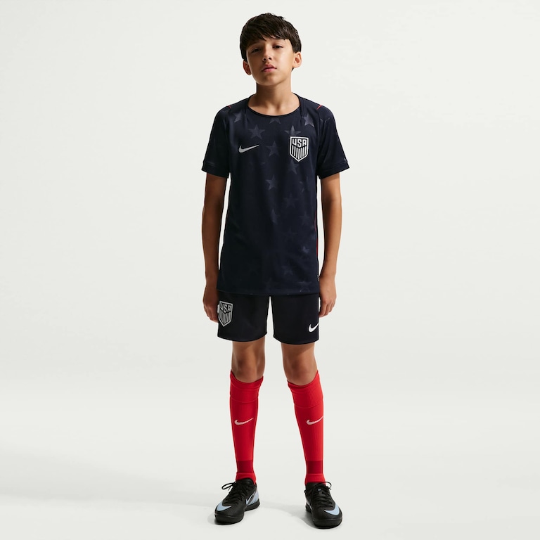 Camisa Estados Unidos Nike II 2026/27 Torcedor Pro Infantil - Foto 7