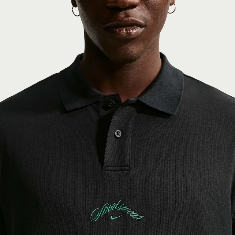 Camisa Polo Nike Club Manga Longa Masculina - Foto 3