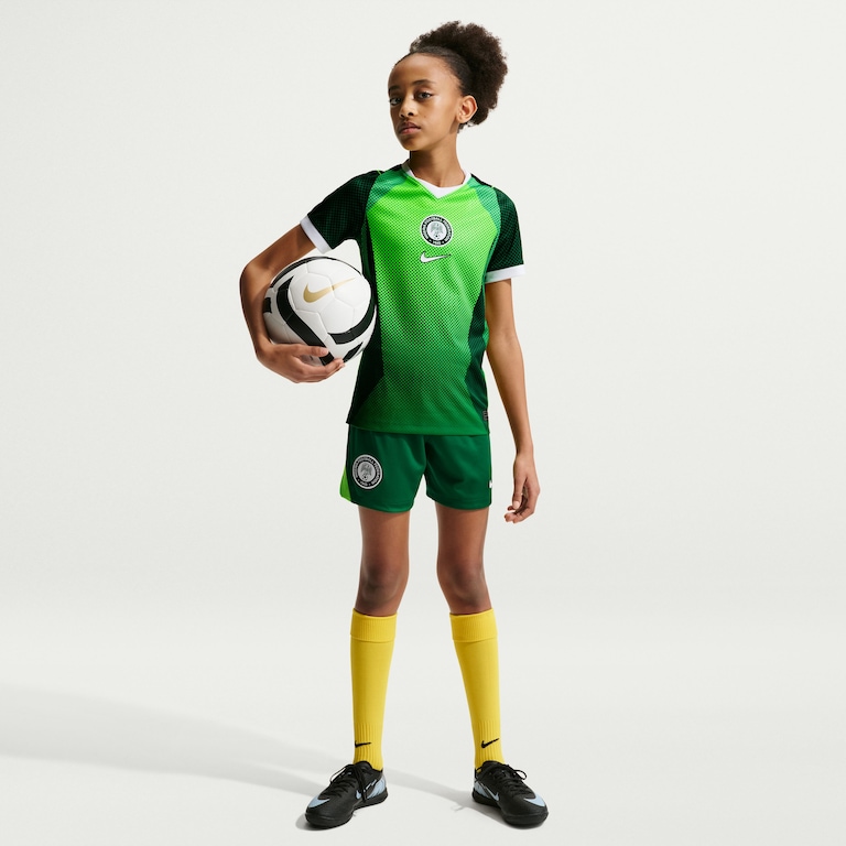 Camisa Nigéria Nike I 2026/27 Torcedor Pro Infantil - Foto 4