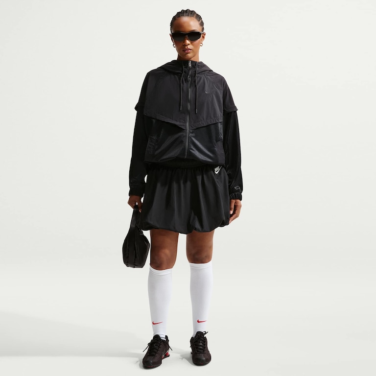Jaqueta Nike Sportswear Oversized Windrunner Feminina - Foto 4
