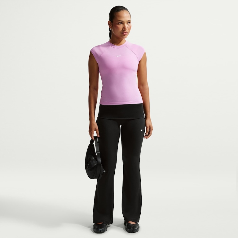 Calça Nike Sportswear Chill Knit Feminina - Foto 1