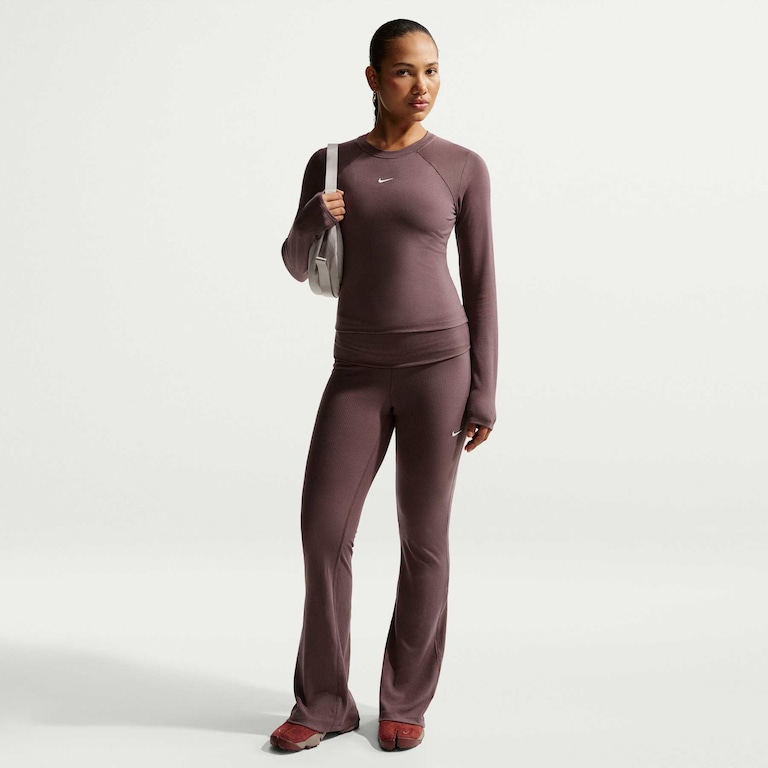 Calça Nike Sportswear Chill Knit Feminina - Foto 1