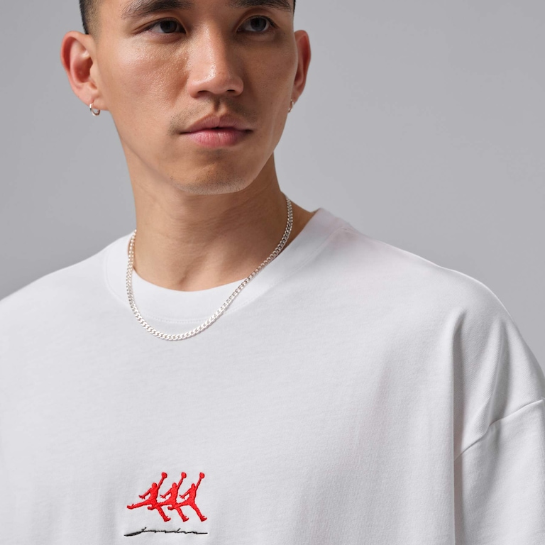 Camiseta Jordan Flight Oversized Masculina - Foto 3