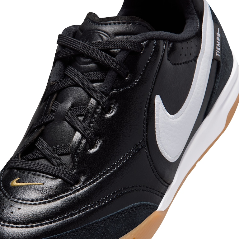 Chuteira Futsal Nike Tiempo Street Gato Low Infantil - Foto 6