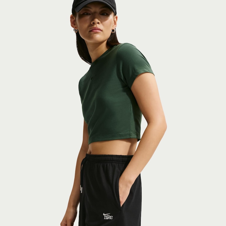 Shorts Nike Sportswear Chill Knit Feminino - Foto 4