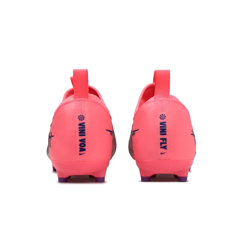 Chuteira Vini Jr Campo Nike Zoom Vapor 16 Mercurial Academy Infantil - Foto 6